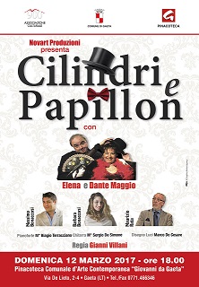 Cilindri e Papillon  alla Pinacoteca Comunale  Domenica 13 marzo 2017 ore 18