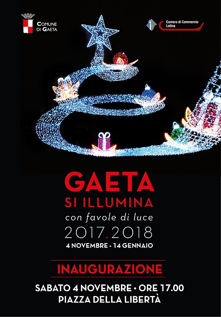 Gaeta si illumina con Favole di Luce    4 novembre - 14 gennaio 