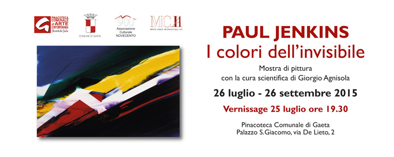 In Mostra I colori dell'invisibile di Paul Jenkins