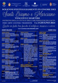 Locandina festeggiamenti