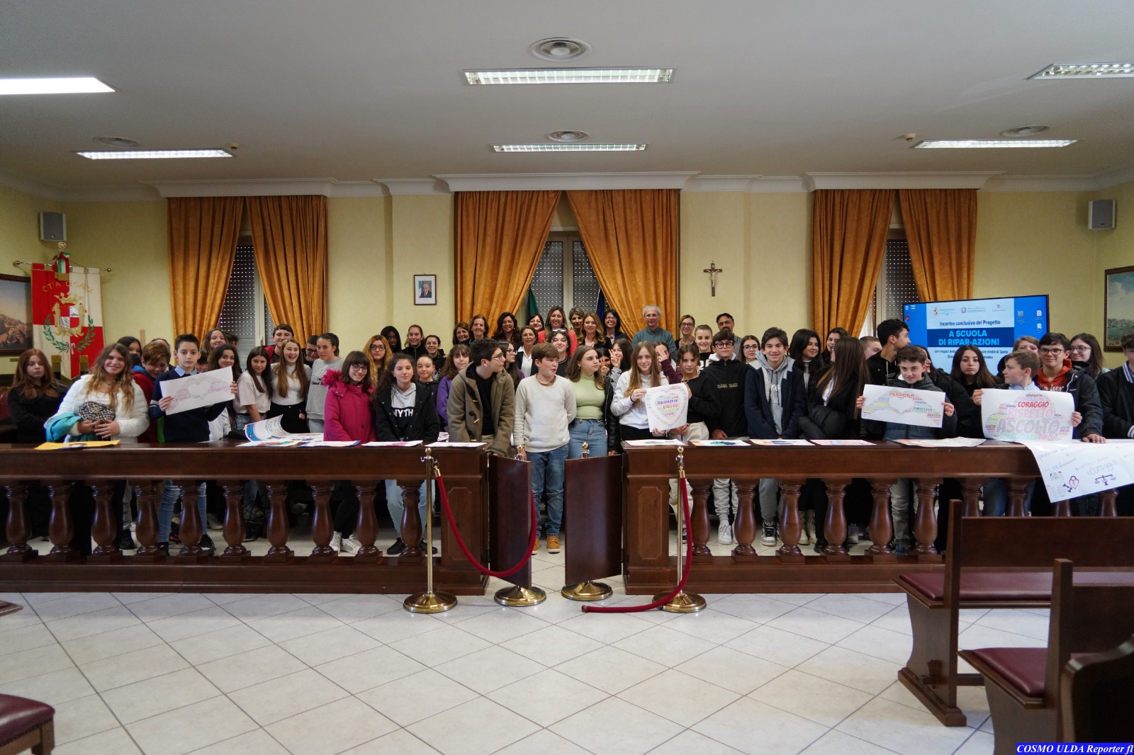 "A scuola di Ripar-Azioni", l'incontro conclusivo del progetto in Aula Consiliare