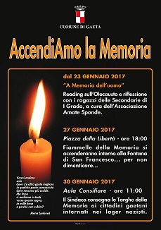 Accendiamo la Memoria: gli eventi a Gaeta per non dimenticare ....