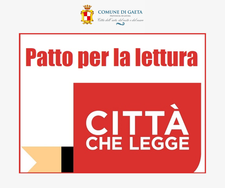 Adesione al "Patto Locale per la lettura" della Città di Gaeta, indetto l'Avviso pubblico