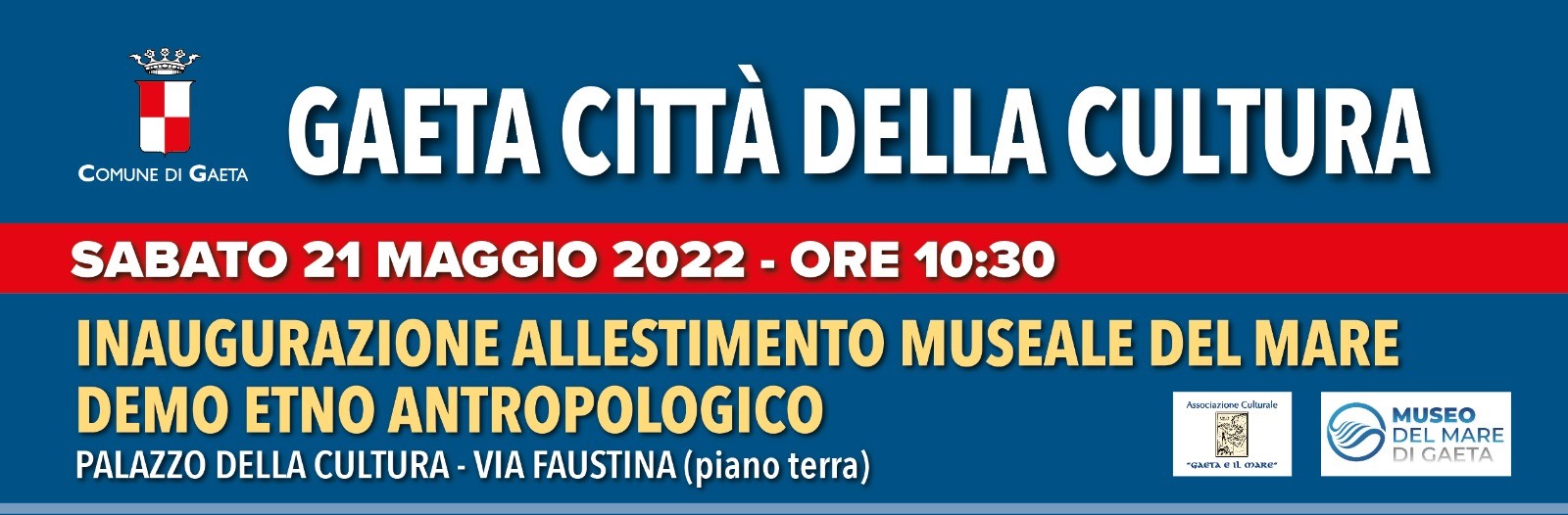 Allestimento museale del mare: l'inaugurazione presso il Palazzo della Cultura