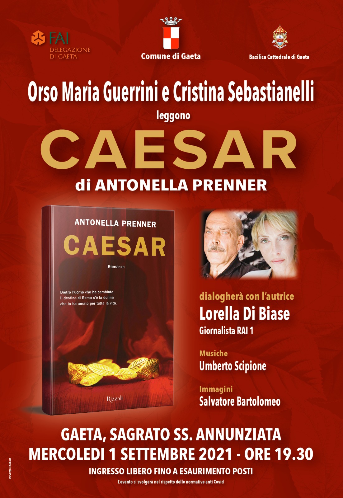 Caesar di Antonella Prenner,  incontro con l’autrice