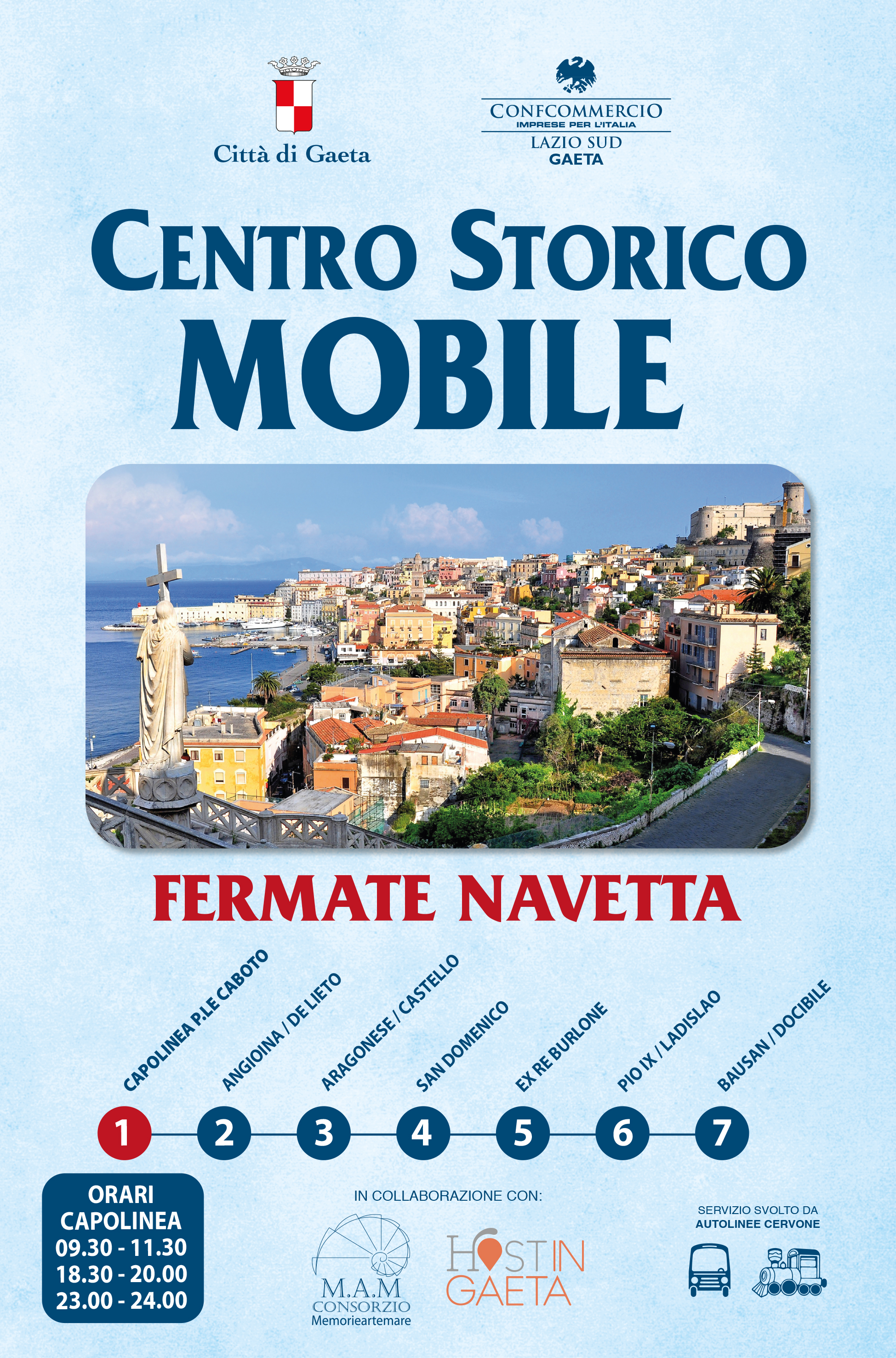 Centro storico mobile, l'iniziativa del Comune