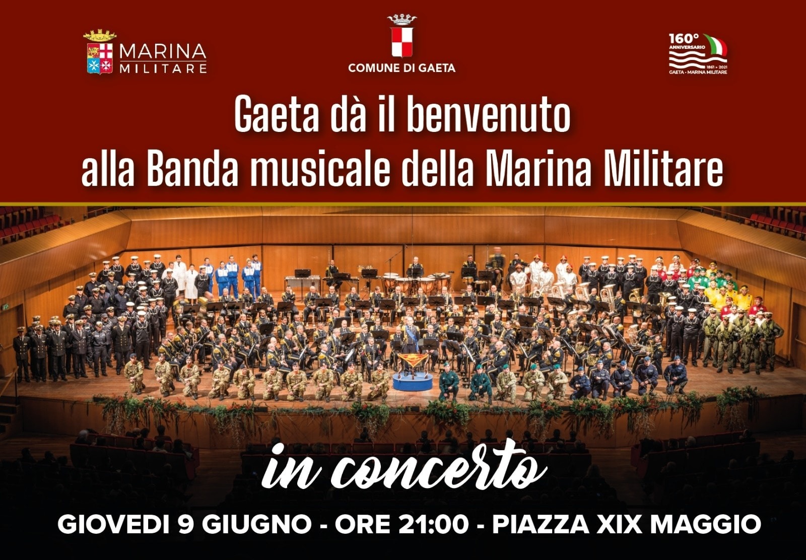 Concerto della Banda musicale della Marina Militare Italiana