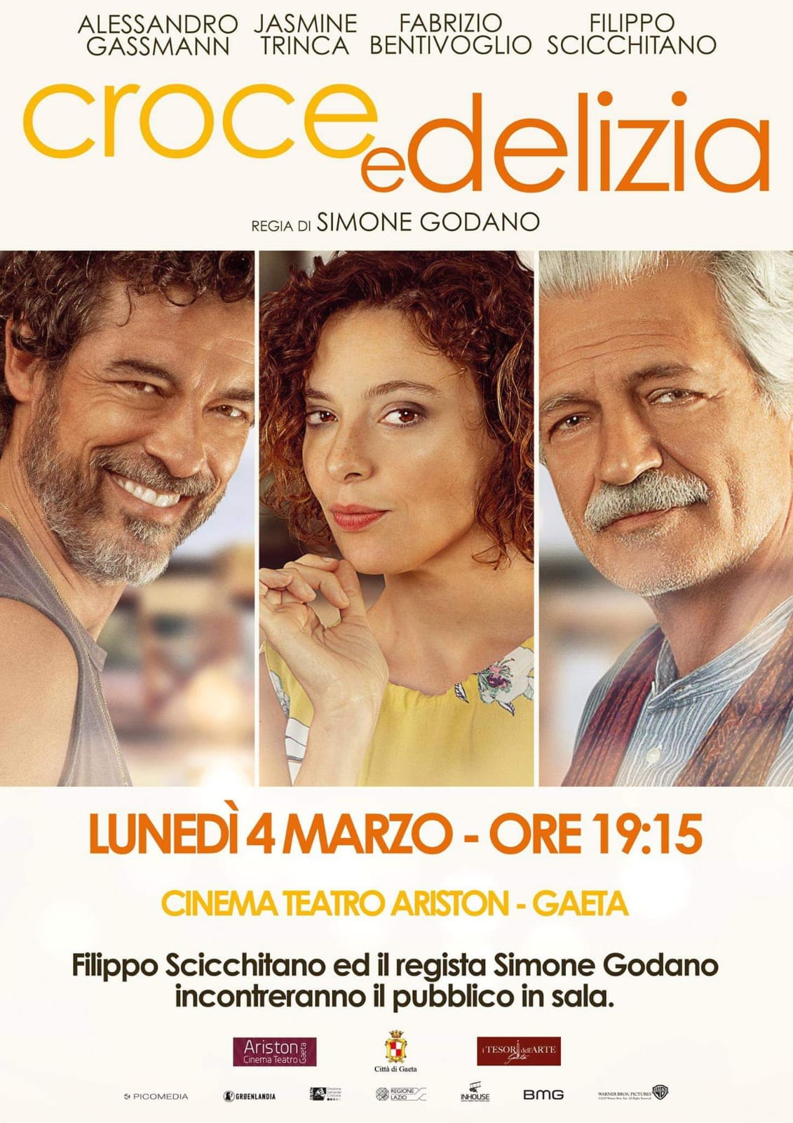 "Croce e delizia", il film girato a Gaeta nelle sale cinematografiche italiane "Croce e delizia", il film girato a Gaeta nelle sale cinematografiche italiane
