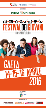 Festival dei Giovani a Gaeta: inizia il conto alla rovescia, attesi circa 5.000 studenti da tutta Italia  -  Inaugurazione giovedì 14 aprile 2016,...