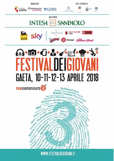 Festival dei Giovani ....l'inaugurazione    10 aprile 2018   ore 10   Piazza Monsignor Di Liegro