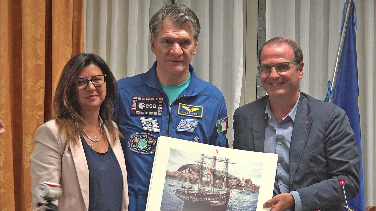 Festival del Blu, l'Astronauta Paolo Nespoli chiude la tre giorni