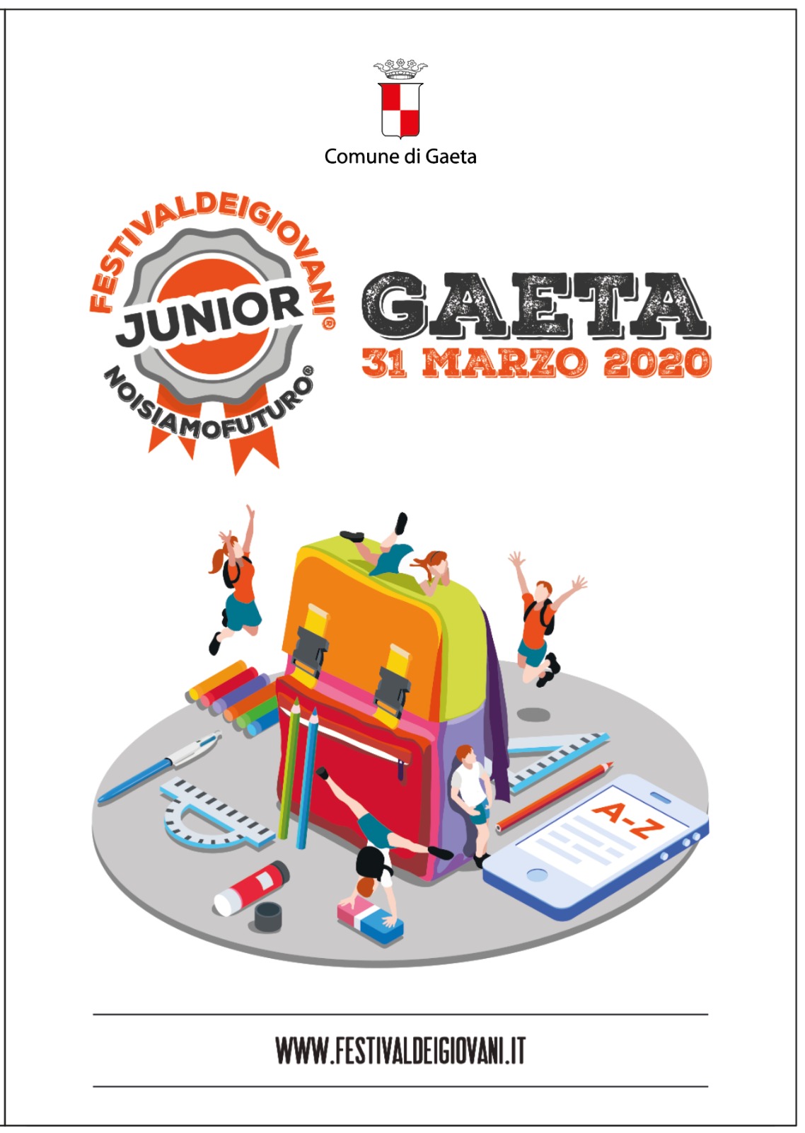 "FESTIVALDEIGIOVANI® junior", grande novità per gli studenti delle scuole medie "FESTIVALDEIGIOVANI® junior", grande novità per gli studenti delle scuole medie