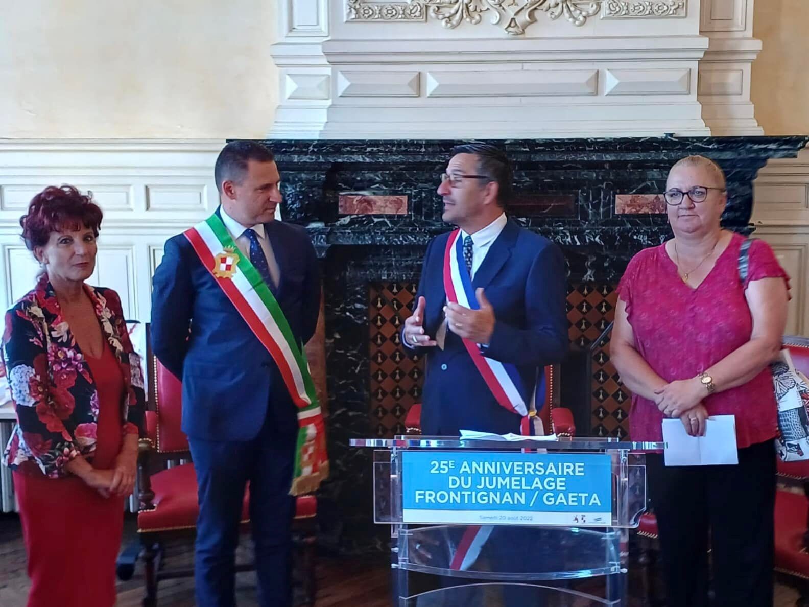 Frontignan La Peyrade e Gaeta, celebrato il 25° anniversario del gemellaggio
