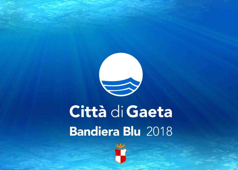 Gaeta "conquista" la "Bandiera Blu 2018" per il quinto anno consecutivo!