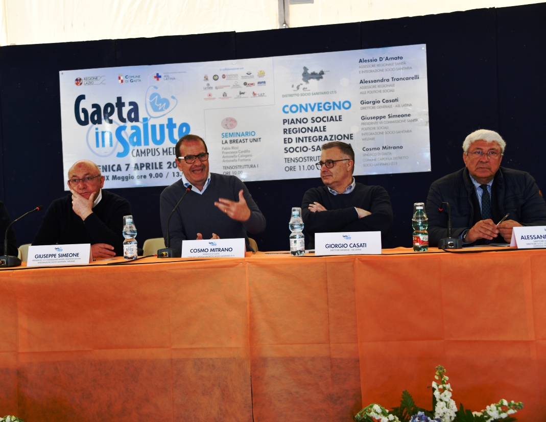 Gaeta in Salute, grande partecipazione Gaeta in Salute, grande partecipazione