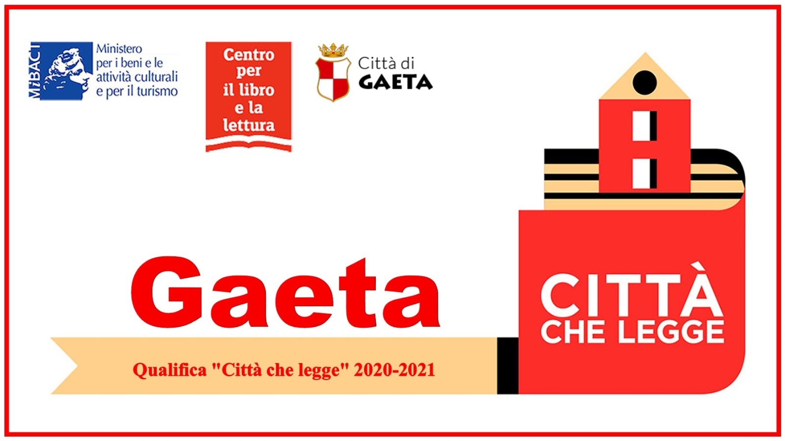 Gaeta punta sulla cultura ed ottiene il titolo "Città che legge".