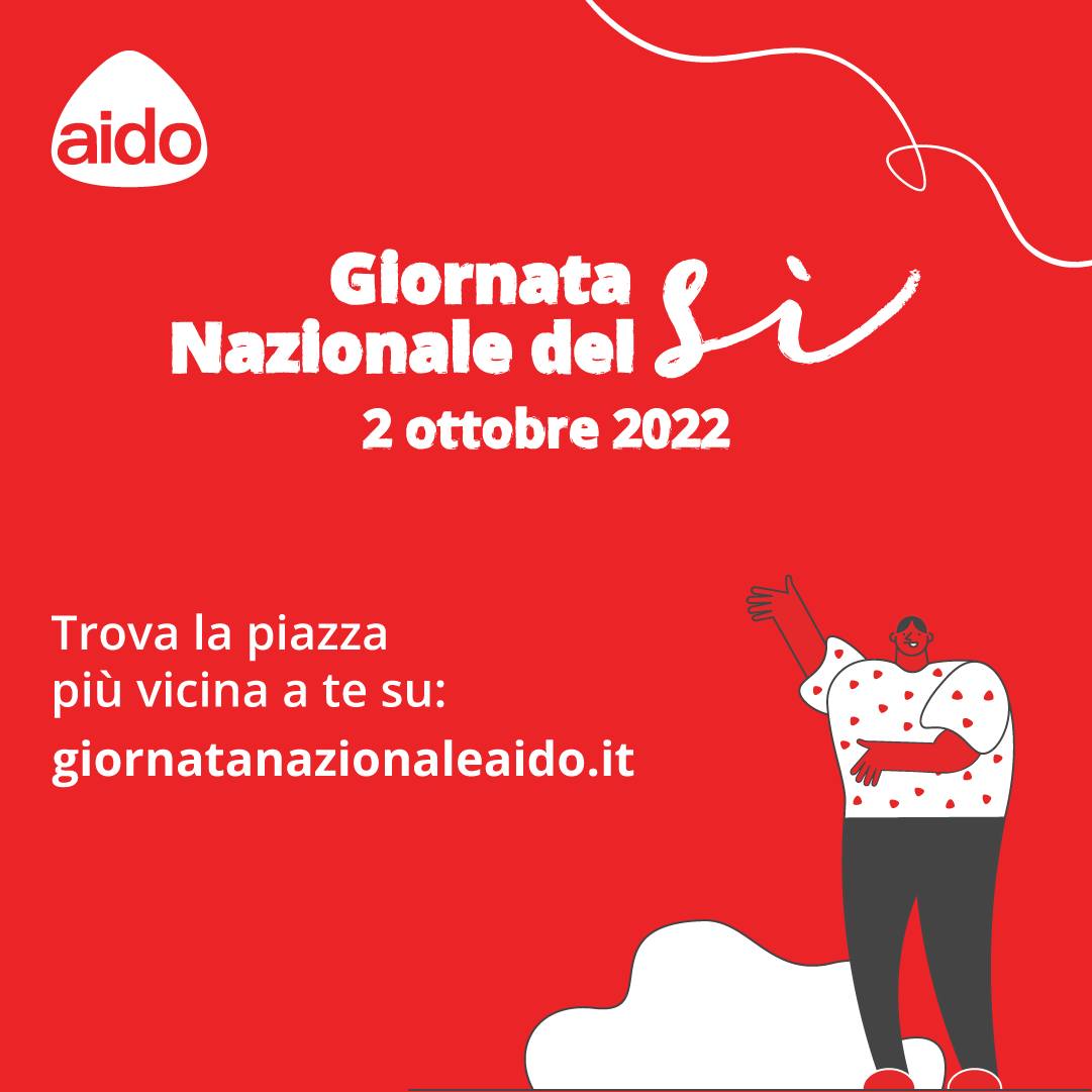 "Giornata del Sì", il Comune di Gaeta si veste di rosso e aderisce all'iniziativa nazionale Aido