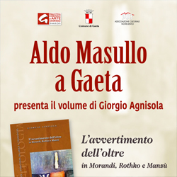 Il celebre Filosofo Masullo a Gaeta presenta il nuovo saggio di Agnisola