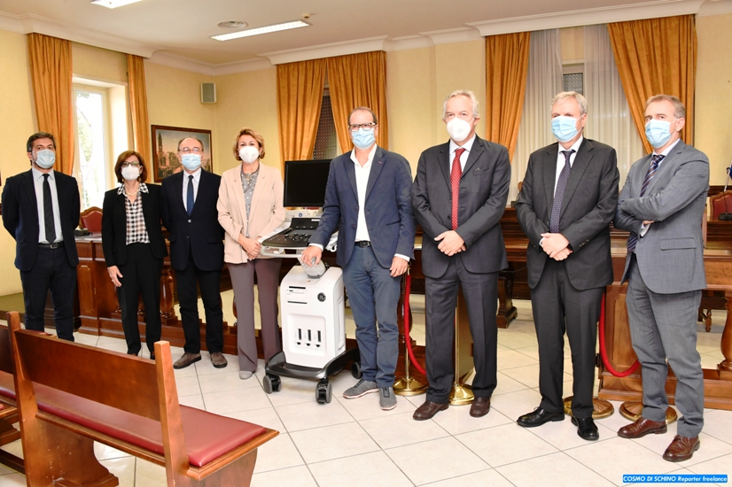 Il Centro di Diagnostica Specialistica sempre più realtà! Oggi la donazione di un ecografo multidisciplinare da parte di Eni.
