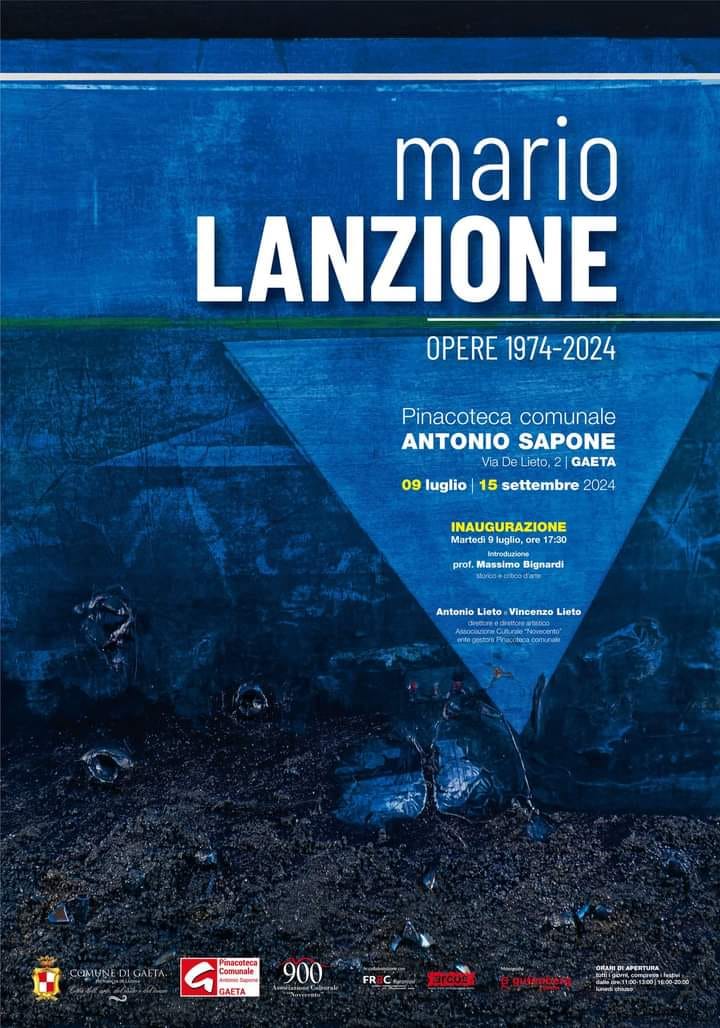 Inaugurazione mostra antologica Mario Lanzione presso la Pinacoteca Comunale Inaugurazione mostra antologica Mario Lanzione presso la Pinacoteca Comunale