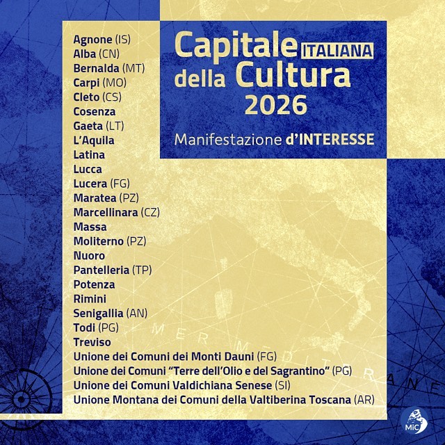 La Città di Gaeta aspirante Capitale Italiana della Cultura 2026