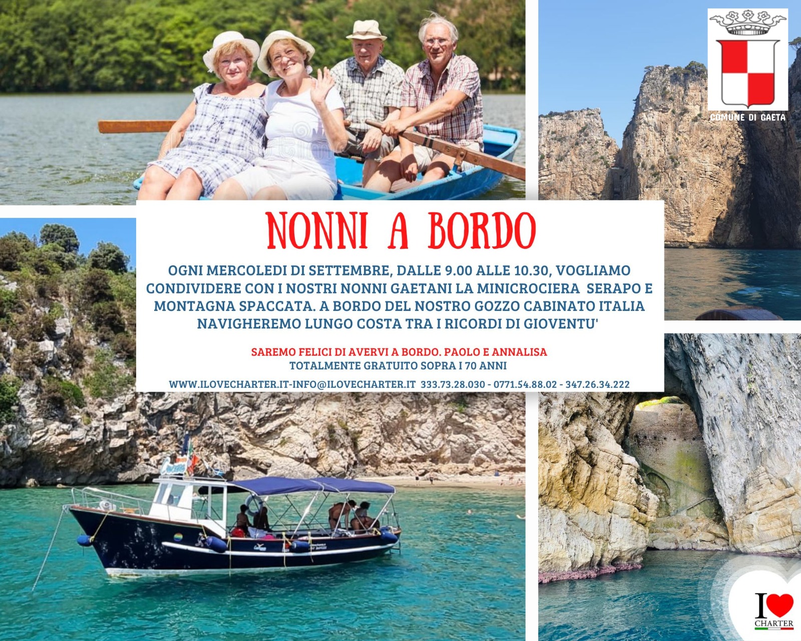 “Nonni a bordo”, da settembre le minicrociere per la terza età “Nonni a bordo”, da settembre le minicrociere per la terza età