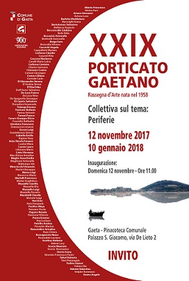 Porticato Gaetano: "Periferie" il tema della XXIX edizione   Domenica 12 novembre 2017, ore 11