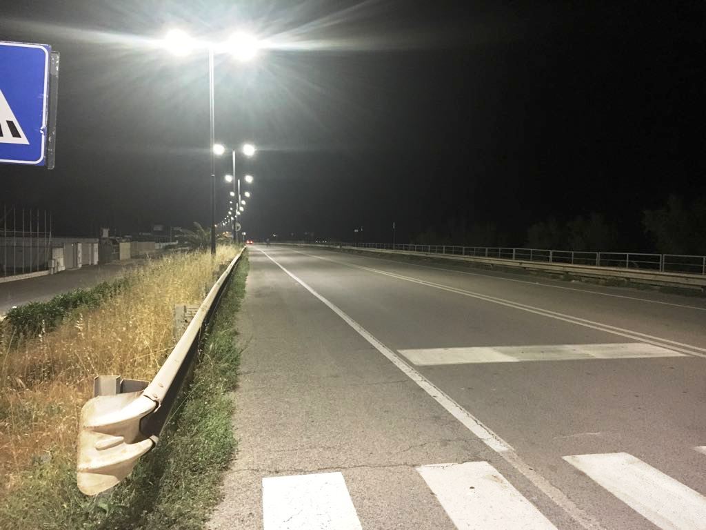 Pubblica illuminazione, prosegue l'efficientamento energetico nel quartiere di Serapo