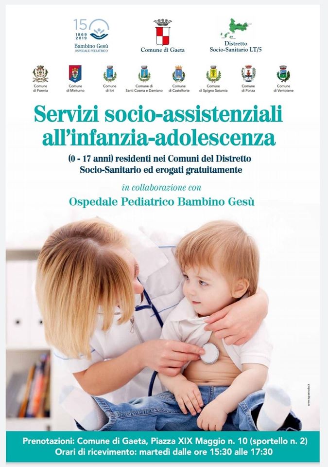 Riapertura del centro di consulenza pediatrica "Bambino Gesù"