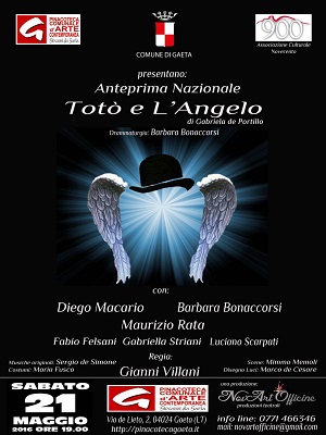 Su il sipario ......in Pinacoteca Comunale "Totò e l'Angelo" Su il sipario ......in Pinacoteca Comunale "Totò e l'Angelo"
