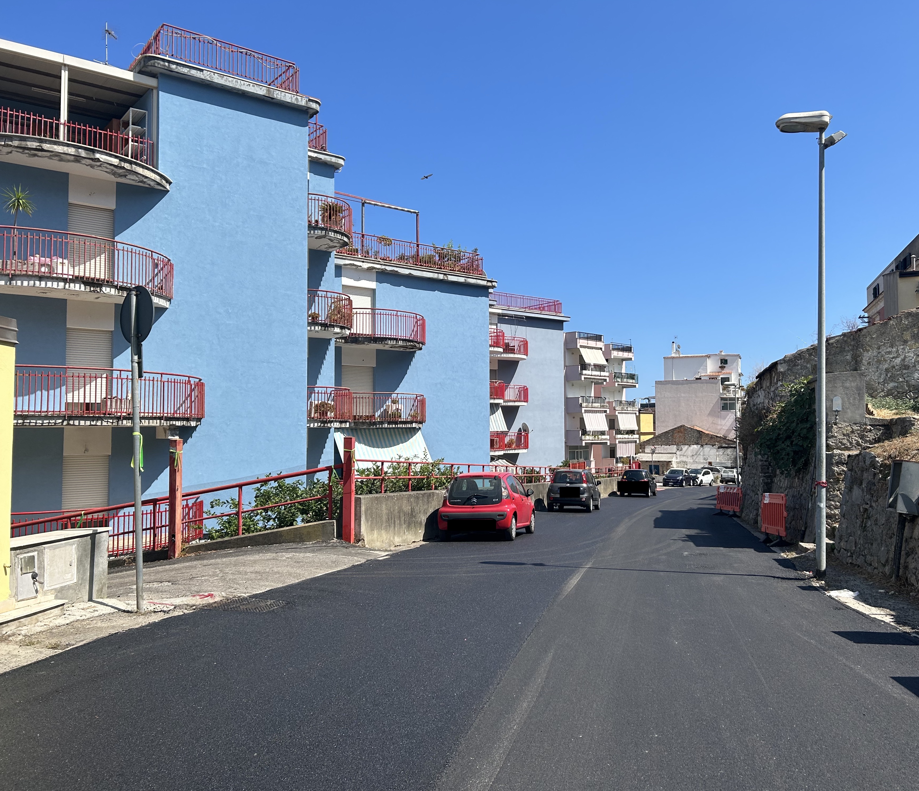 Un nuovo manto stradale per via Sant'Agostino e via Monte Amiata