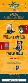 Valerio Massimo Manfredi e Paolo Mieli  a Libri sulla Cresta dell'Onda  XXIII  edizione