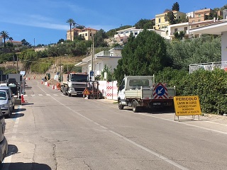 Via Fontania: aperto il cantiere che dà il via al restyling del quartiere di Serapo