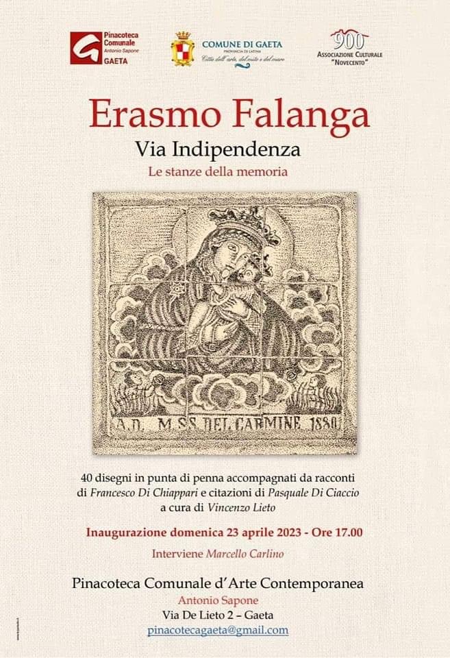 "Via Indipendenza. Le stanze della memoria", la mostra di Erasmo Falanga in Pinacoteca Comunale